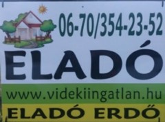  Eladó erdő és szántó egyben, ára 25 M Ft